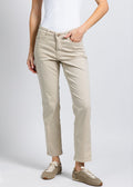 MAC Jeans 27" Dream Cropped Denim in Smoothly Beige available at Barbara Katz