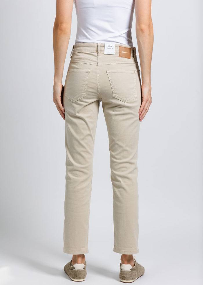 MAC Jeans 27" Dream Cropped Denim in Smoothly Beige available at Barbara Katz