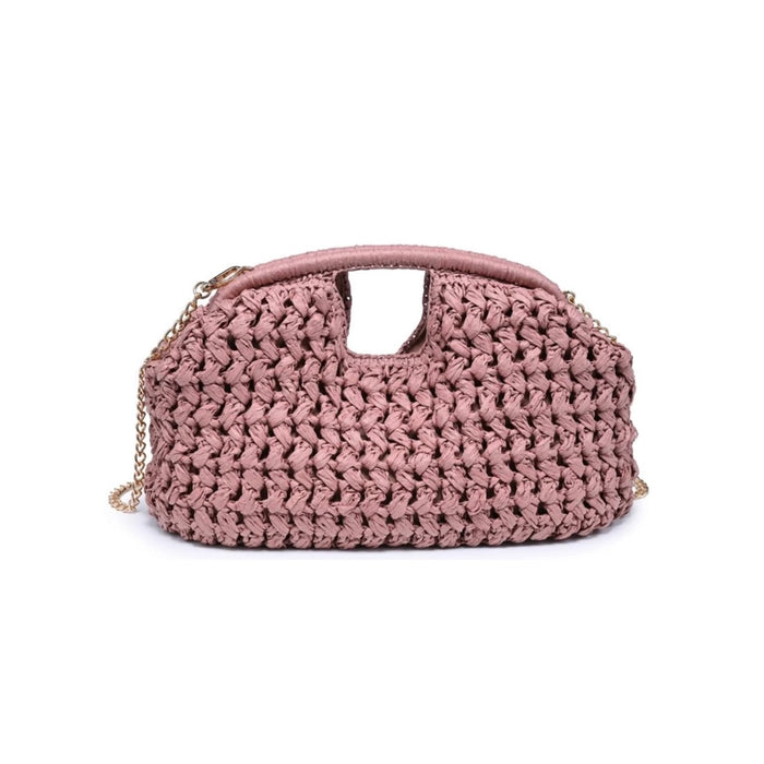 BK Handbags Abigail Crossbody Bag in Mauve available at Barbara Katz