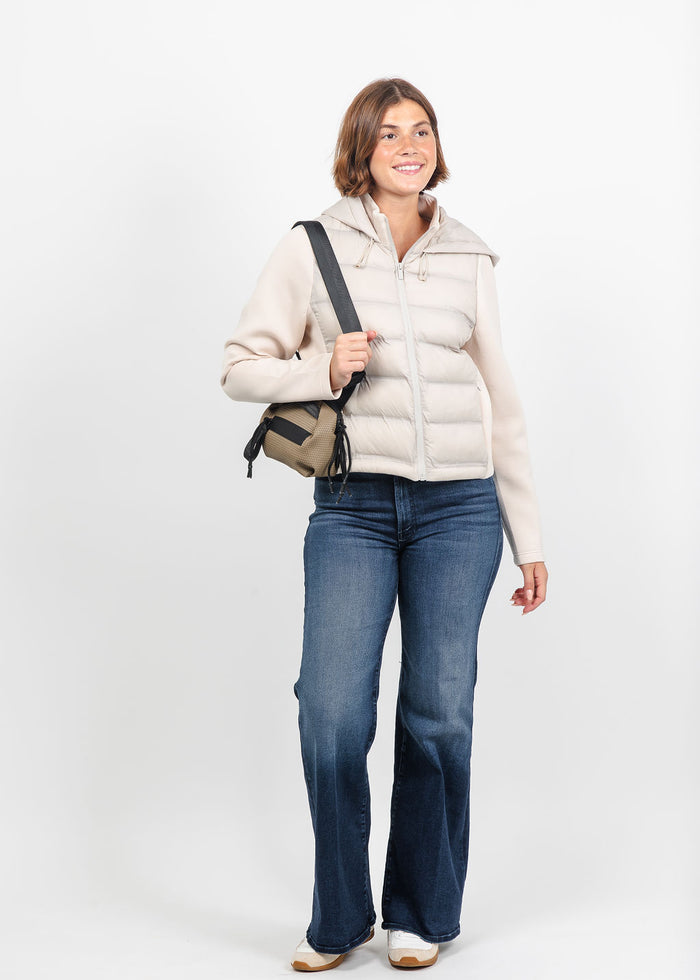 Lola & Sophie Adriana Jacket in Beige available at Barbara Katz