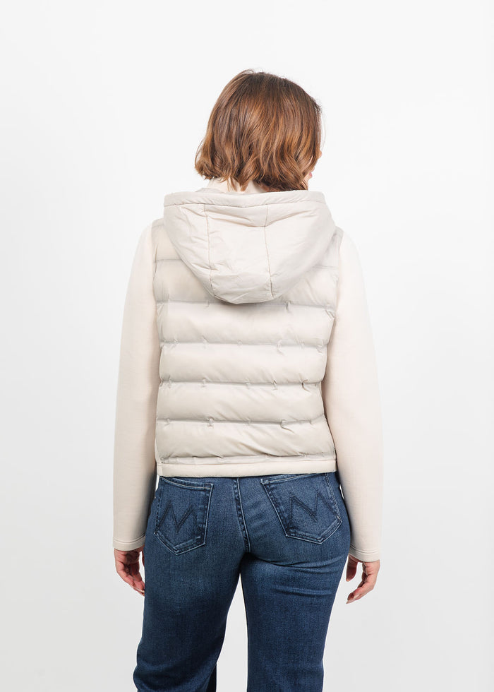Lola & Sophie Adriana Jacket in Beige available at Barbara Katz