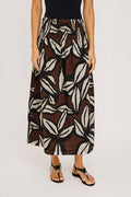 Rails Alessa Skirt in Cocoa Floral available at Barbara Katz