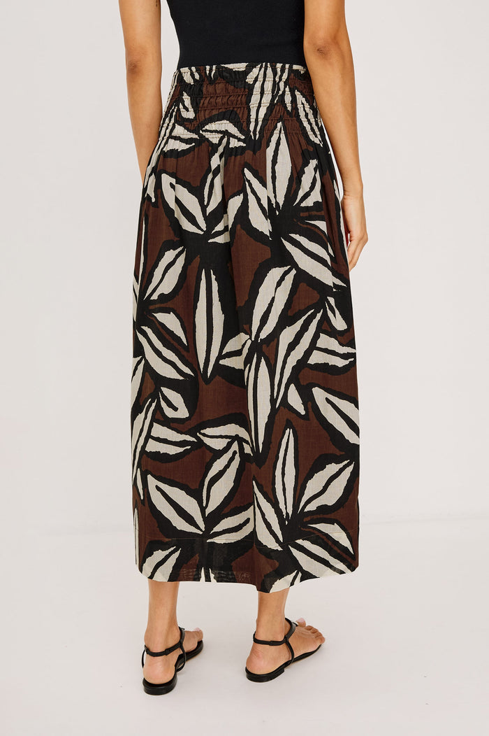 Rails Alessa Skirt in Cocoa Floral available at Barbara Katz