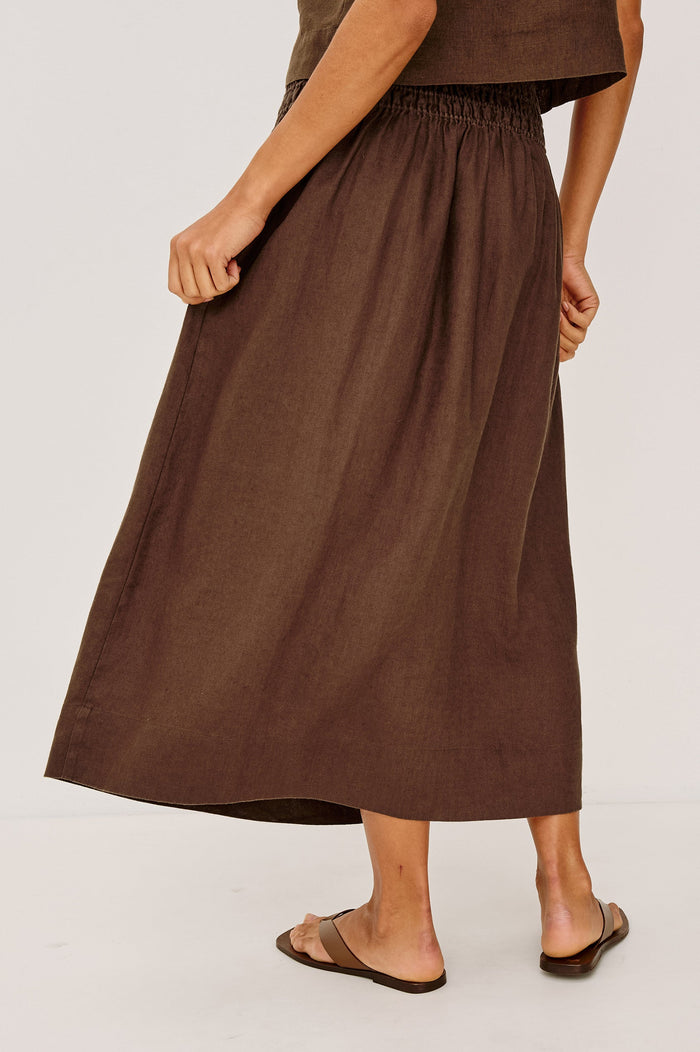 Rails Alessa Skirt in Espresso available at Barbara Katz