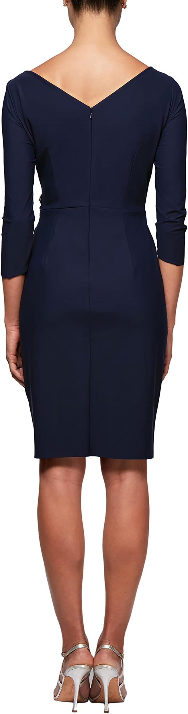 Alex Evenings Scuba Cocktail Dress 134134