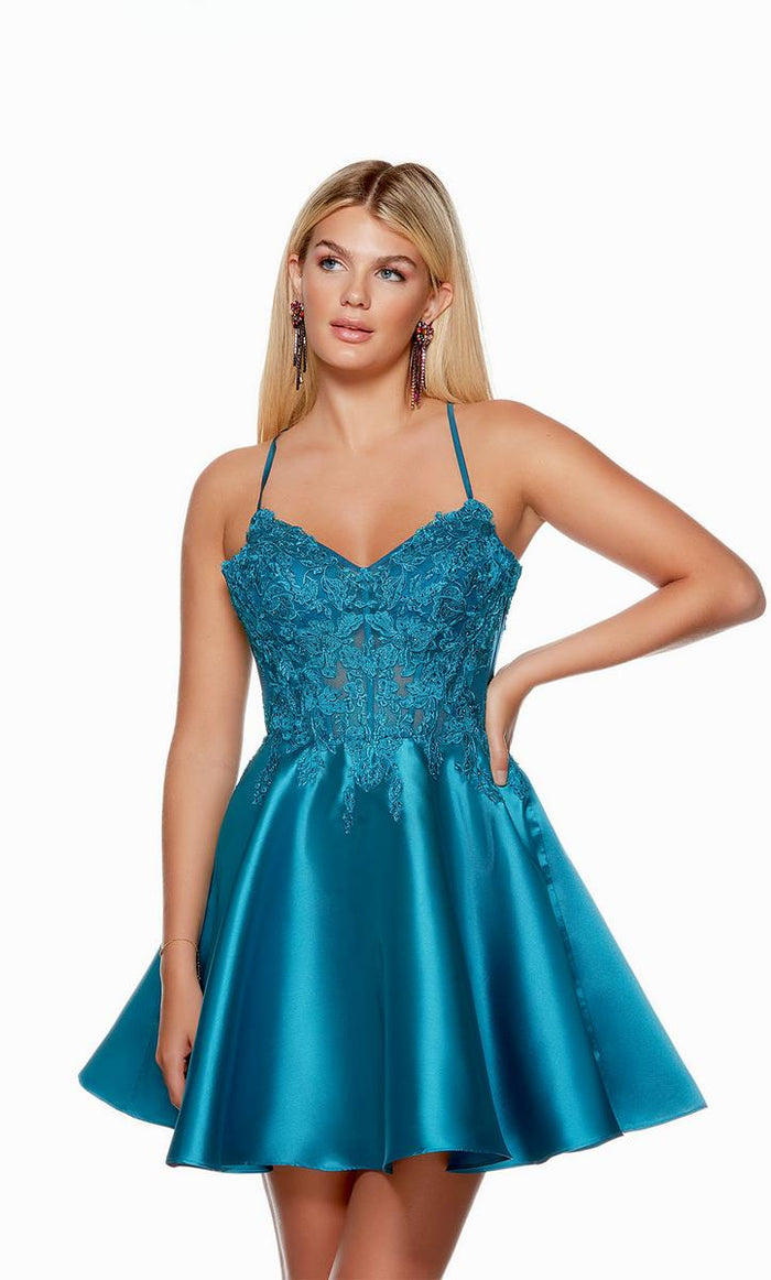 Alyce Paris Homecoming Dress 3145
