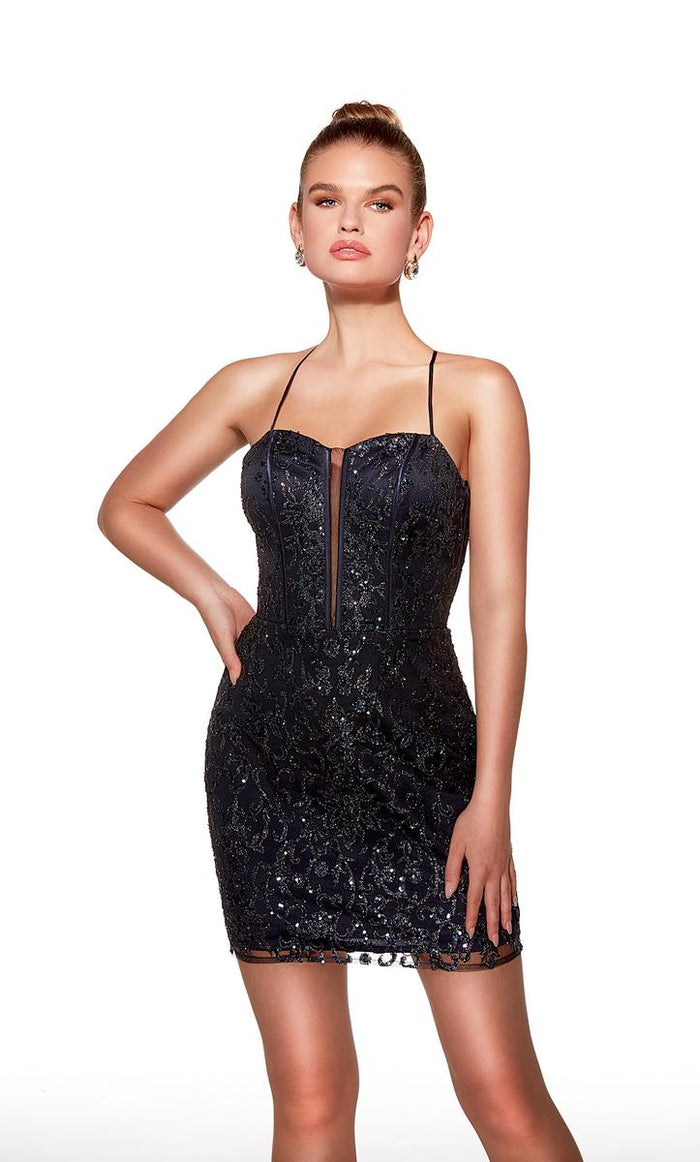 Alyce Paris Homecoming Dress 40002