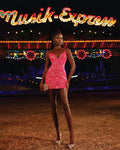 Alyce Paris V-Neck Sequin Homecoming Dress 4900