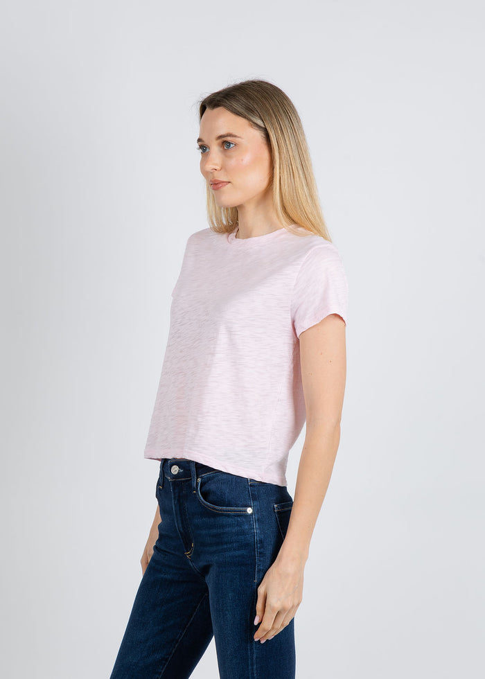 Goldie Andie Short Sleeve Tee in Cherry Blossom available at Barbara Katz