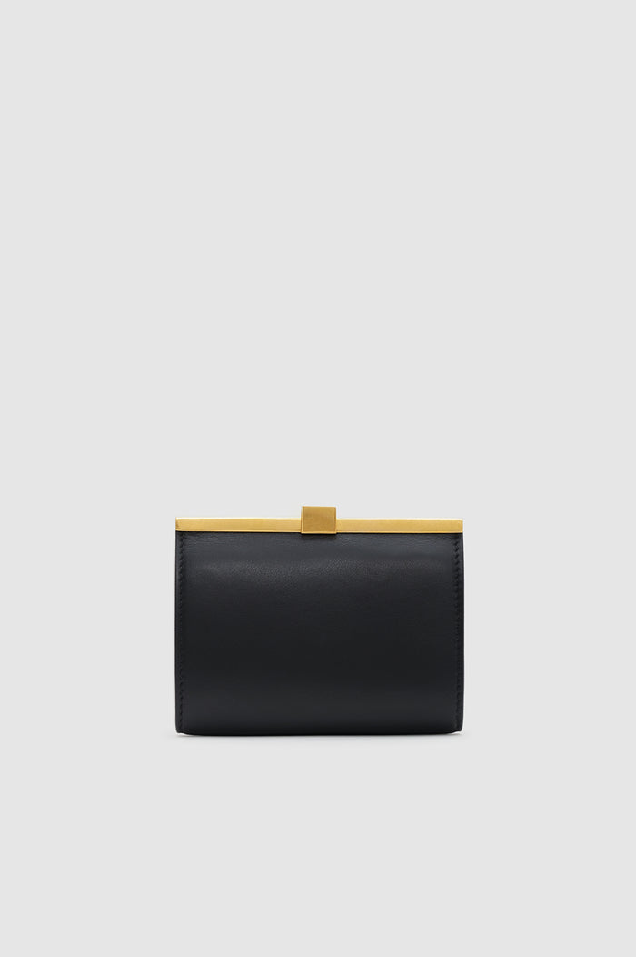 ANINE BING Anine Wallet - Black - back view