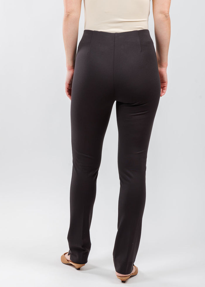 Peace of Cloth Annie 29" Paramount Knit Pants in Chocolate available at Barbara Katz