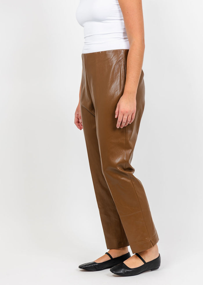 Peace of Cloth Annie Ultra Faux Pant in Saddle available at Barbara Katz