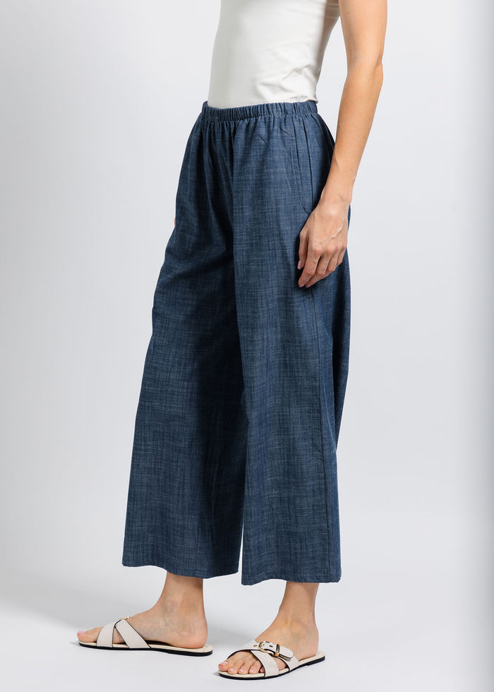 Nally & Millie Ariel Pants in Chambray available at Barbara Katz
