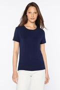 Kinross Bamboo Shortsleeve Crew Tee available at Barbara Katz