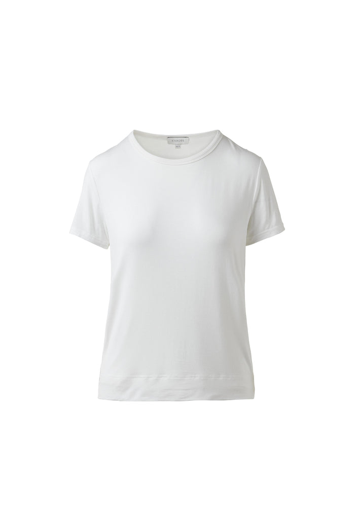 Kinross Bamboo Shortsleeve Crew Tee available at Barbara Katz