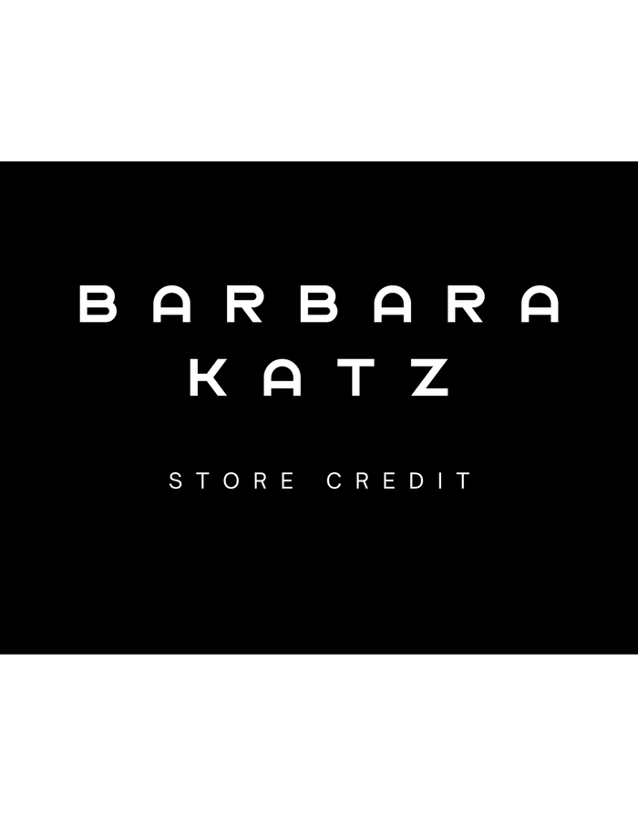Barbara Katz Store Credit Certificate - Barbara Katz