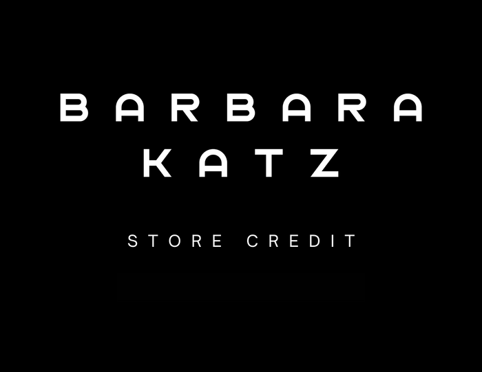 Barbara Katz Store Credit Certificate - Barbara Katz