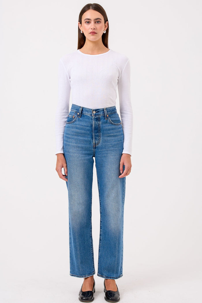 Goldie Blaire Pointelle Top available at Barbara Katz