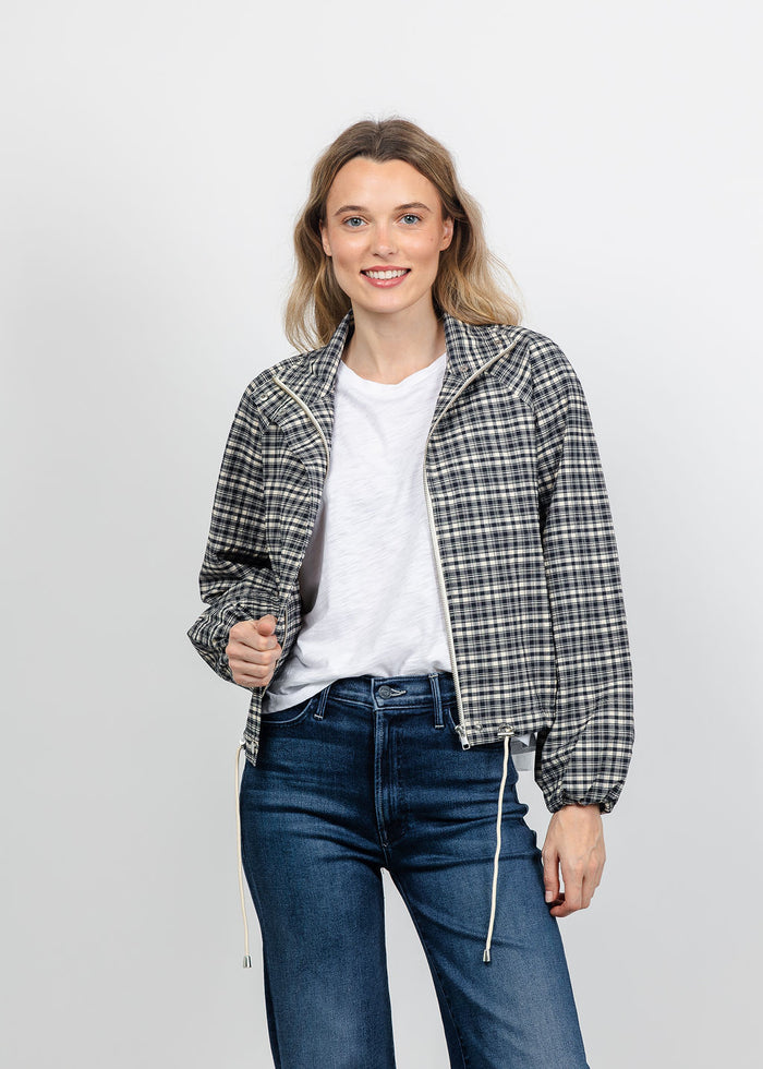 Rails Blake Jacket in Mini Check available at Barbara Katz