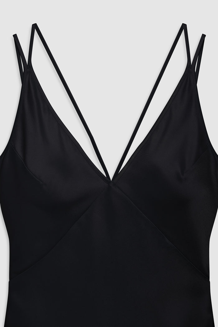 ANINE BING Blanca Top - Black - detail view