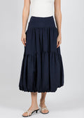Cinq a Sept Blythe Skirt in Navy available at Barbara Katz