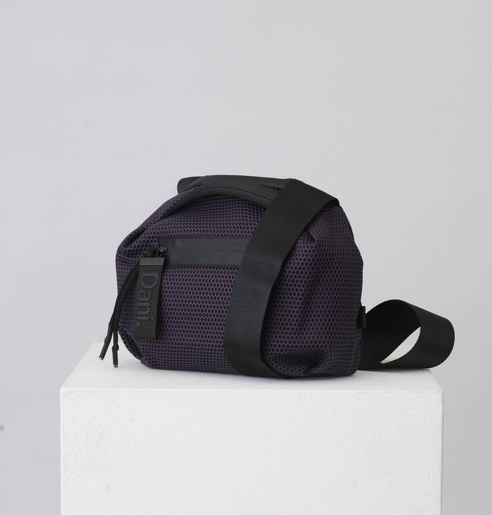 Daniella Lehavi Bonnie Crossbody Bag in Aubergine available at Barbara Katz