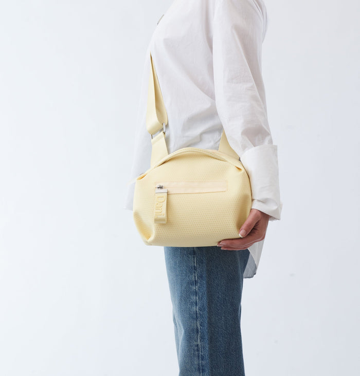 Daniella Lehavi Bonnie Crossbody Bag - Butter Yellow available at Barbara Katz