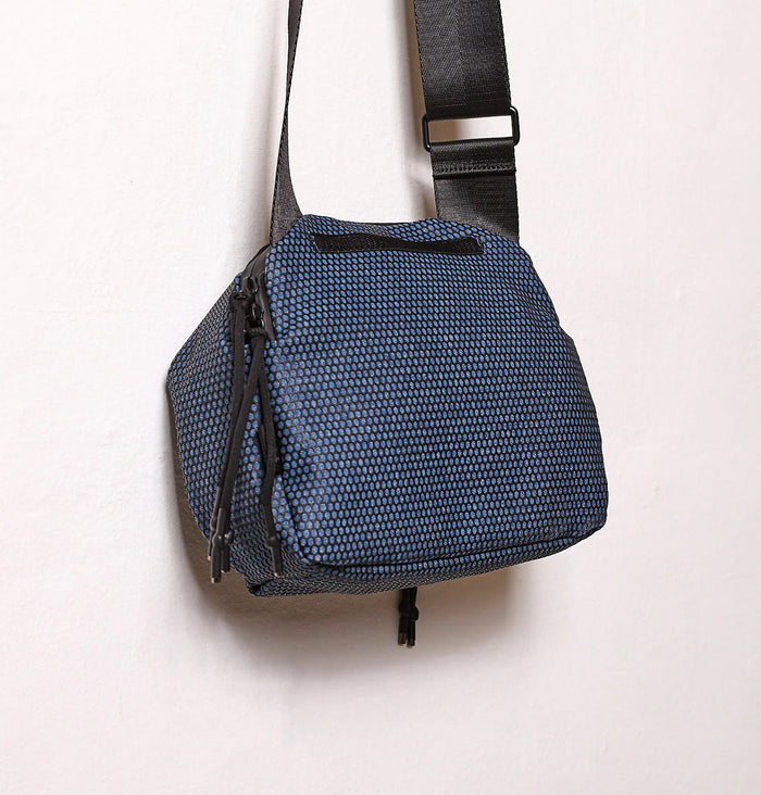 Daniella Lehavi Bonnie Crossbody Bag in Denim available at Barbara Katz