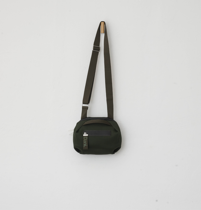Daniella Lehavi Bonnie Crossbody Bag in Moss available at Barbara Katz