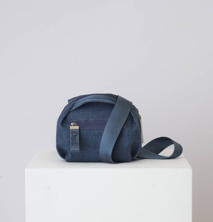 Daniella Lehavi Bonnie Mini Crossbody Bag in Light Denim available at Barbara Katz