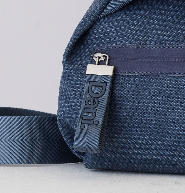 Daniella Lehavi Bonnie Mini Crossbody Bag in Light Denim available at Barbara Katz