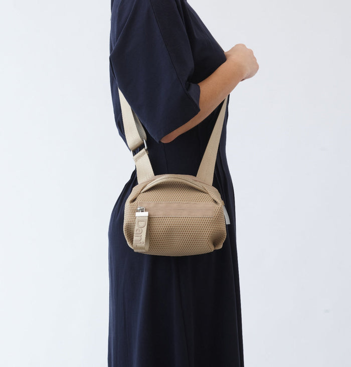 Daniella Lehavi Bonnie Mini Crossbody Bag in Oat available at Barbara Katz
