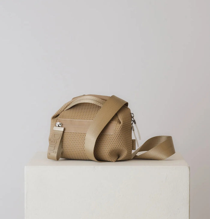 Daniella Lehavi Bonnie Mini Crossbody Bag in Oat available at Barbara Katz