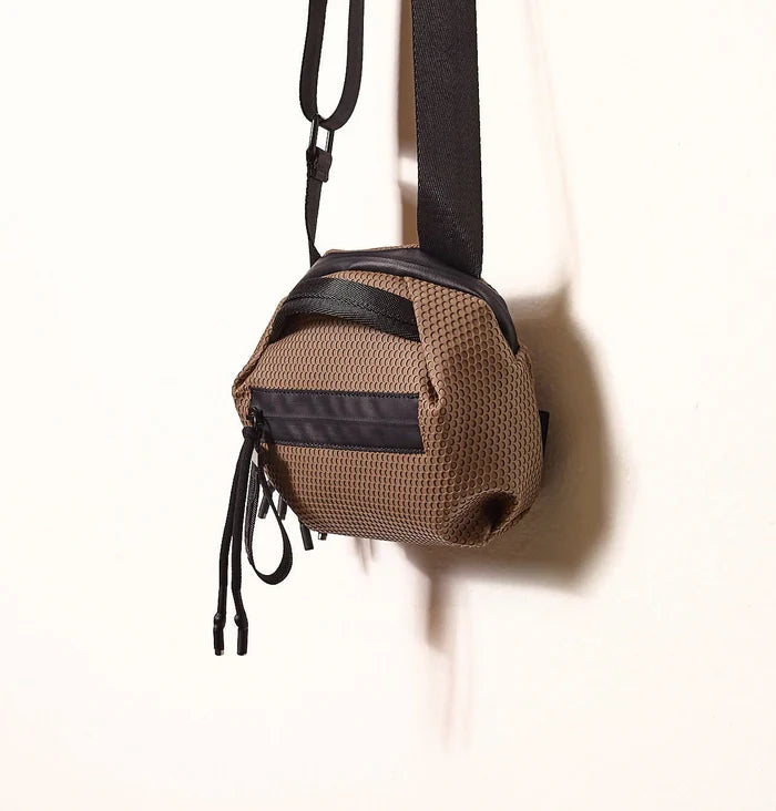Daniella Lehavi Dani Bonnie Mini Crossbody Bag in Taupe available at Barbara Katz