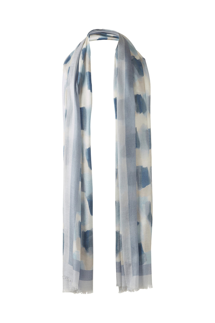 Kinross Brushstroke Print Scarf available at Barbara Katz