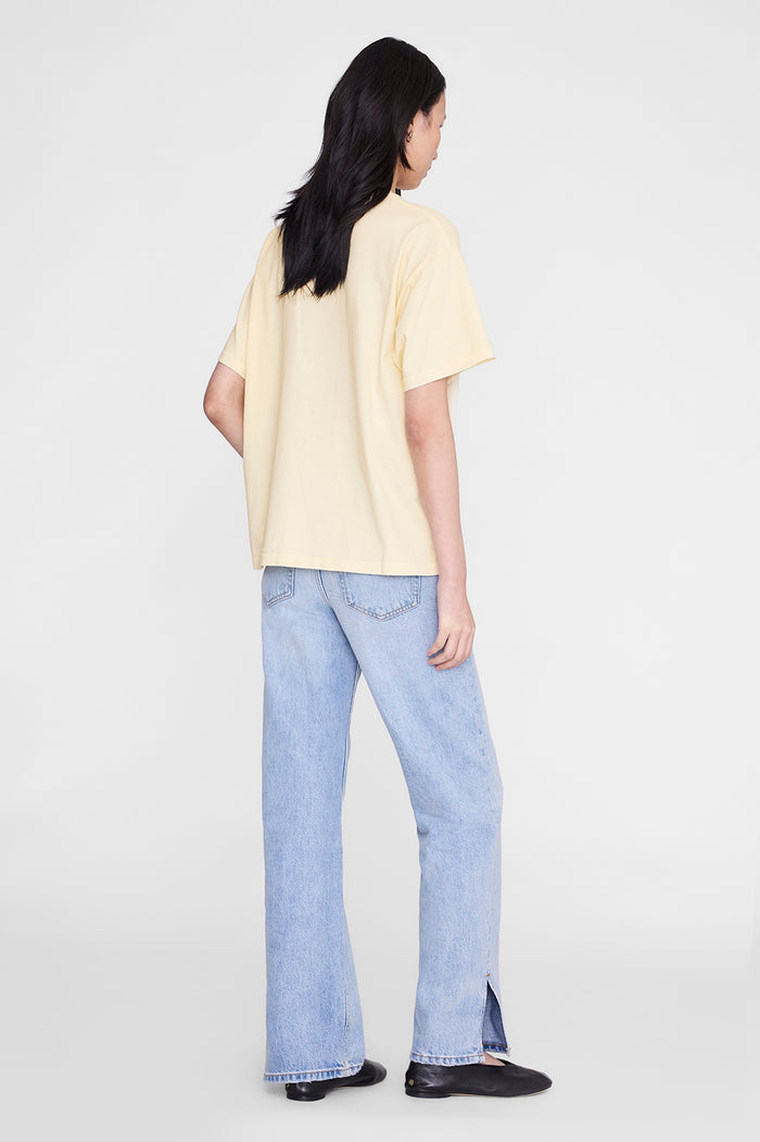 Cade Tee New York University - Butter Yellow XS