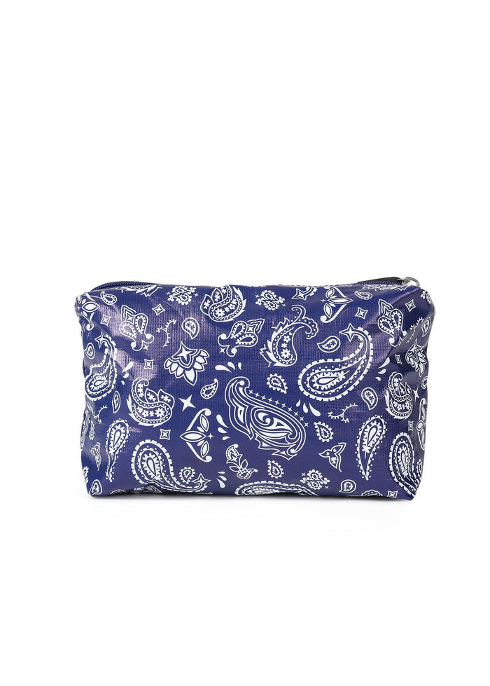 Haute Shore Canasta Cash Pouch in Navy Bandana available at Barbara Katz