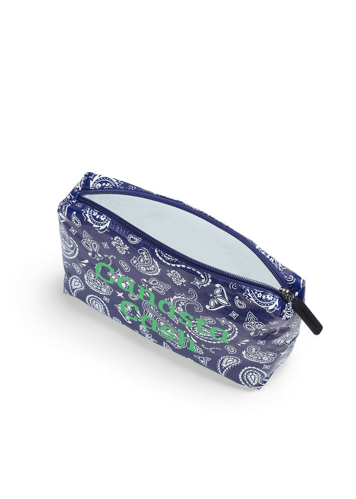 Haute Shore Canasta Cash Pouch in Navy Bandana available at Barbara Katz