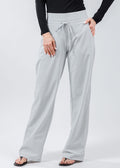 Raffaello Rossi Candice Straight Pants in Light Grey available at Barbara Katz
