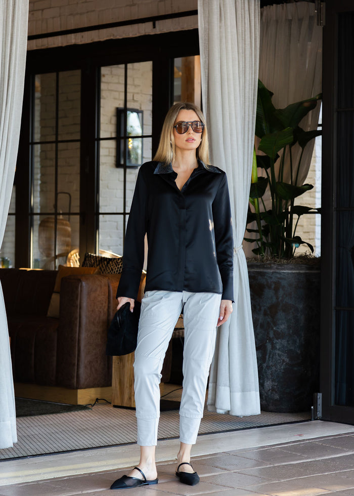 Candy Pants - Light Grey - Barbara Katz