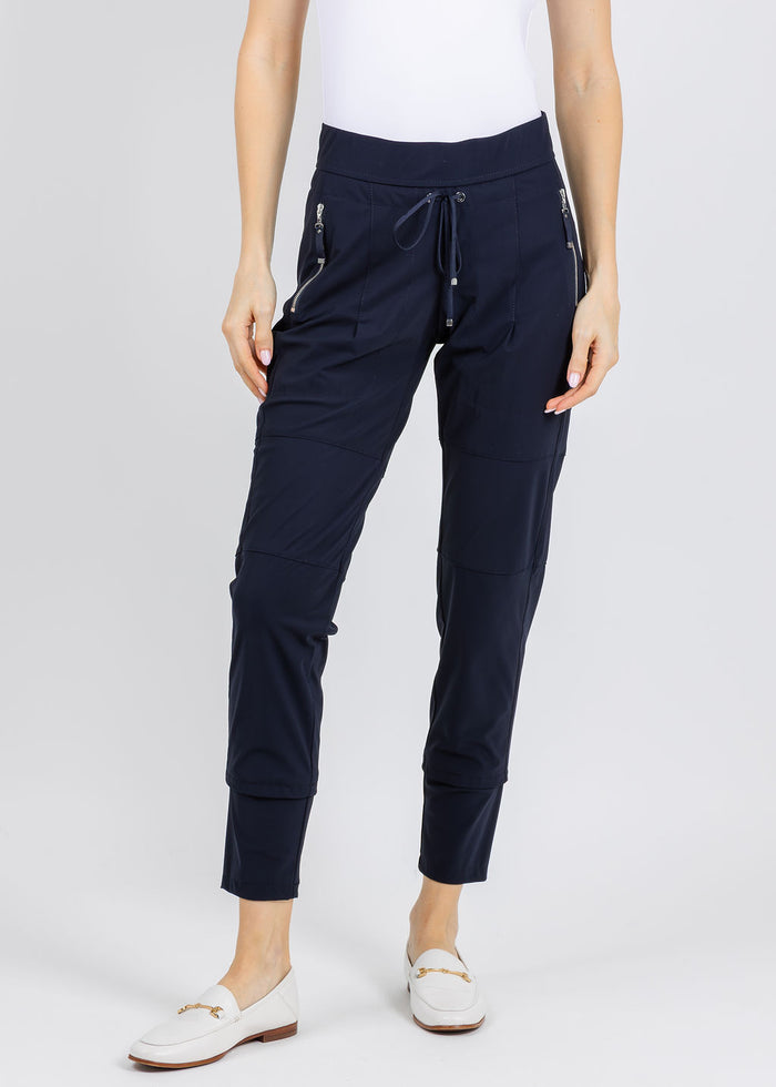 Raffaello Rossi Candy Pants in Marine available at Barbara Katz