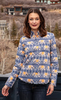Dizzy-Lizzie Cape Cod Tunic - Ellies Print available at Barbara Katz