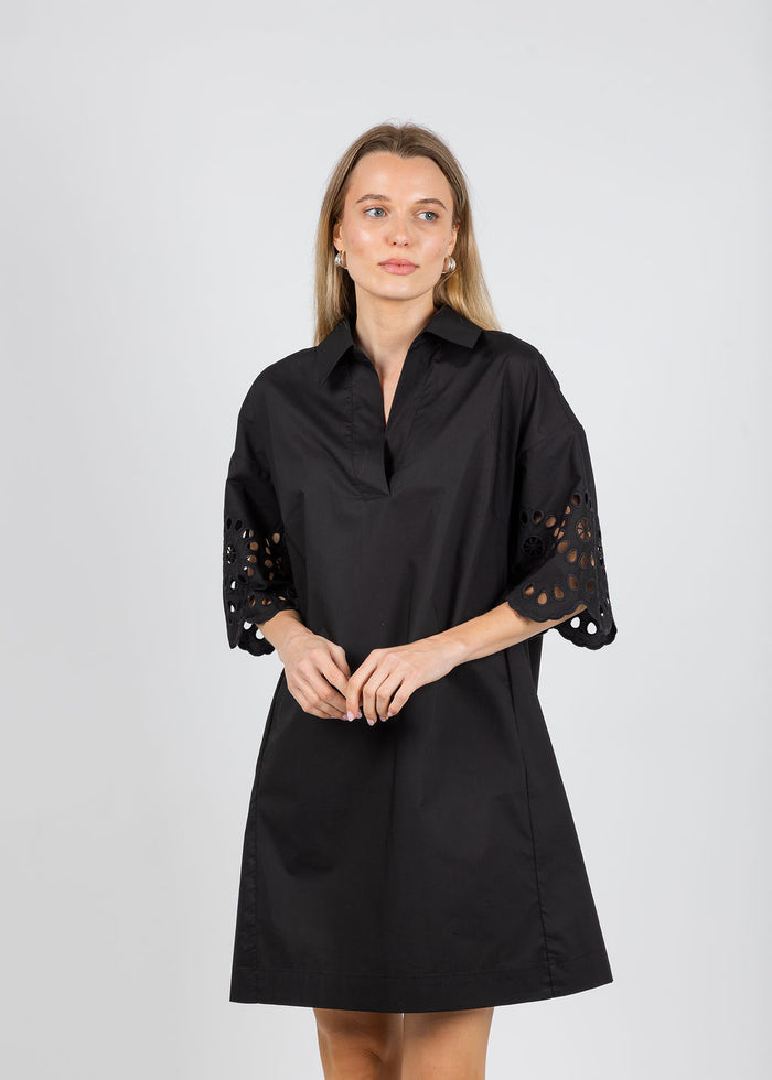 BK Ceylin Cut-Out Dress in Black available at Barbara Katz