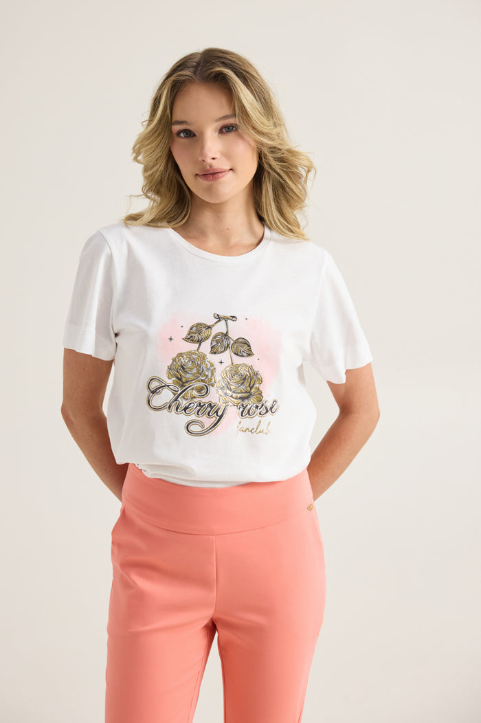 Μπλούζα Cherry Rose