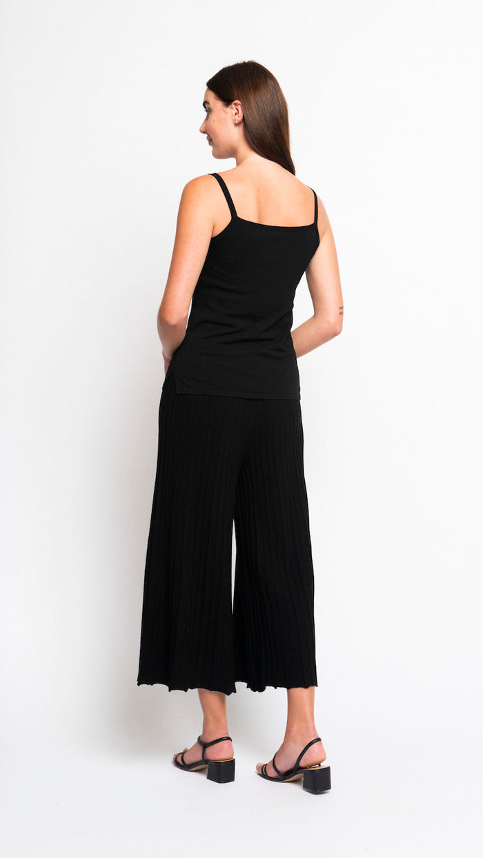 Biana Clara Tank Top in Black available at Barbara Katz
