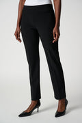 Joseph Ribkoff Classic Straight Pants in Black available at Barbara Katz