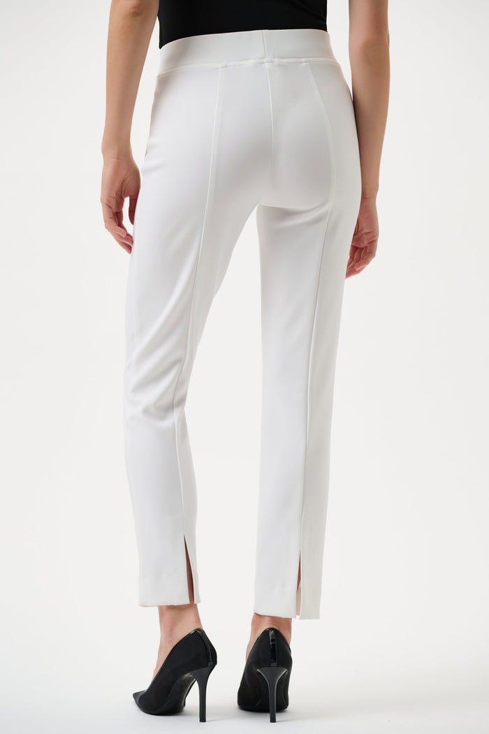 Joseph Ribkoff Classic Straight Pants in Vanilla available at Barbara Katz