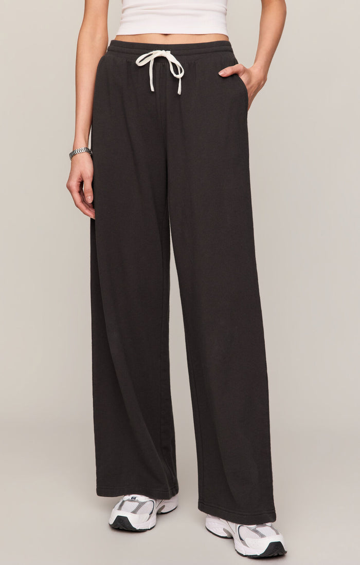 Z Supply Clubhouse Pants in Ash Black available at Barbara Katz