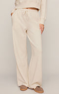 Z Supply Clubhouse Pants in Cloud available at Barbara Katz