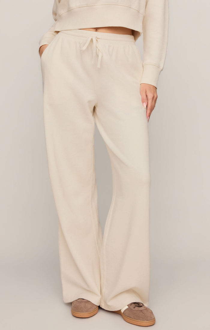 Z Supply Clubhouse Pants in Cloud available at Barbara Katz